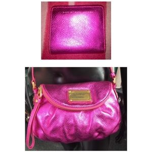Marc by Marc Jacobs Metallic pink crossbody Set